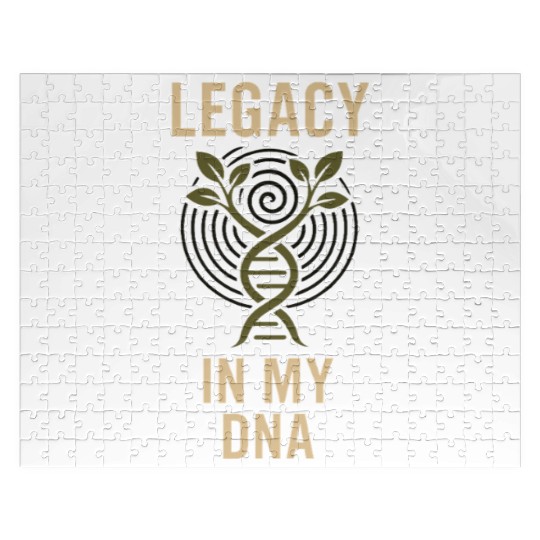 Genealogy Life Family Roots History Hunter Jigsaw Puzzles