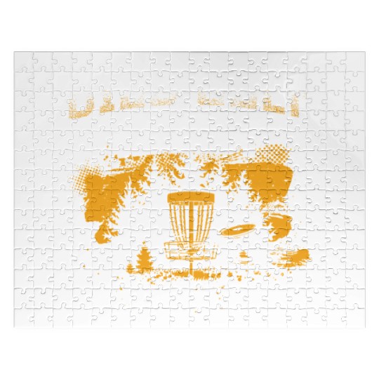 Disc Golf Ultimate Frisbee Jigsaw Puzzles