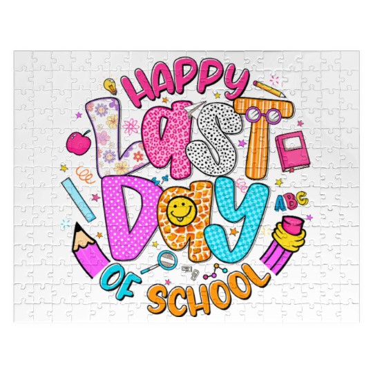 Last Day of School Teacher Jigsaw Puzzles