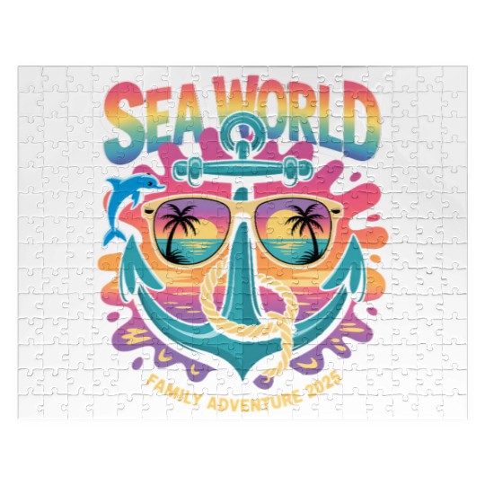 Sea World 2025 Ocean Explorer Memories Family Jigsaw Puzzles