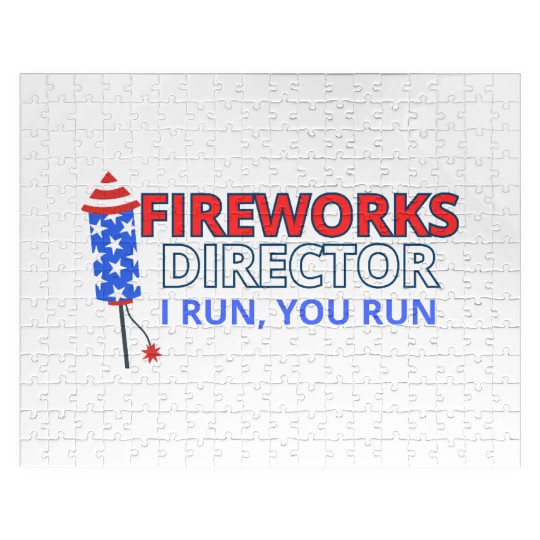 Fireworks Director - I Run, You Run Jigsaw Puzzles