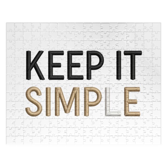 Keep It Simple Jigsaw Puzzles