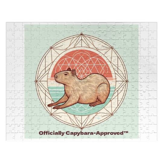 Officially Capybara-Approved™ Jigsaw Puzzles