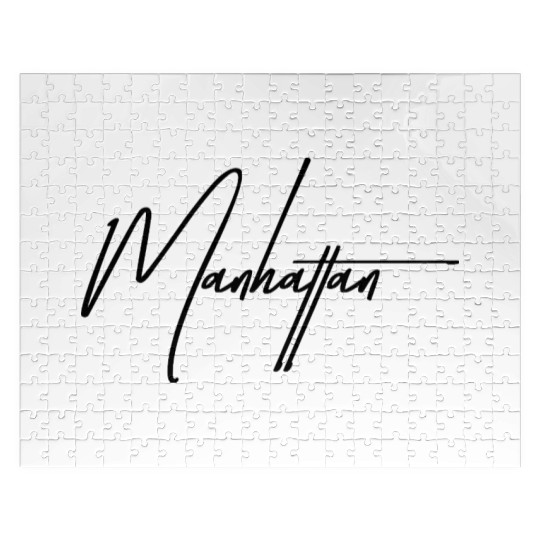 Manhattan – Urban Cool in One Word Jigsaw Puzzles