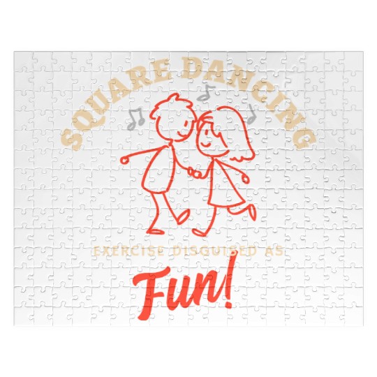 Square Dancing Exercise Disguised as Fun! Jigsaw Puzzles