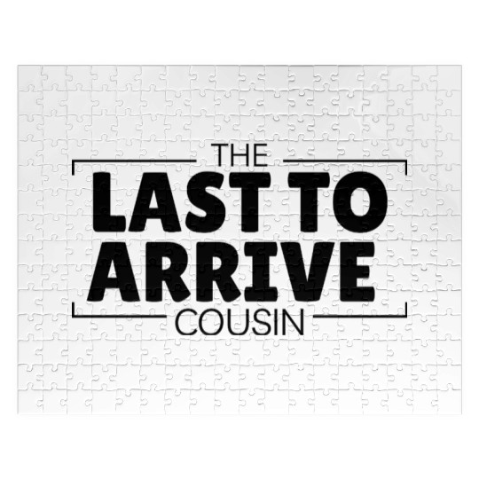 The Last-to-Arrive Cousin Always-Late Family Jigsaw Puzzles