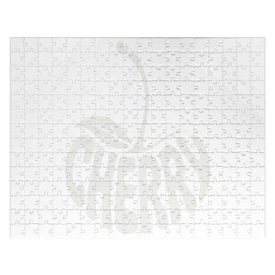 Sweet Cherry Word Art Jigsaw Puzzles