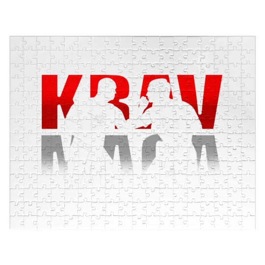 Krav Maga Israel Martial Arts Fighter Jigsaw Puzzles
