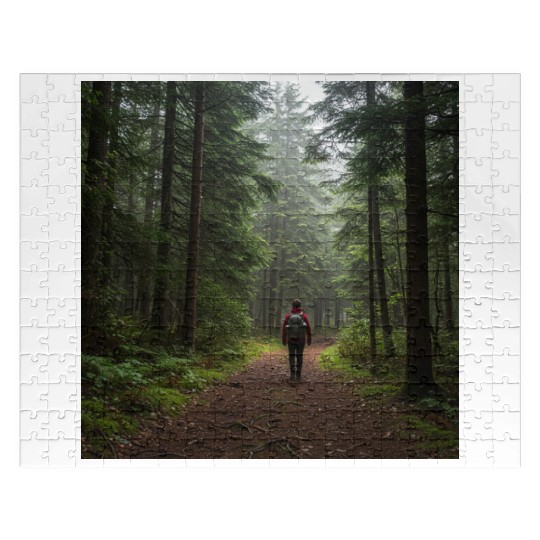 Enchanted Forest Nature Scene Jigsaw Puzzles