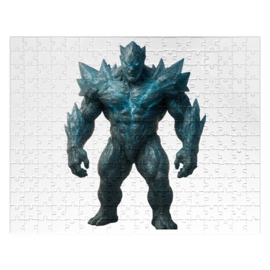 Crystal Golem hyper-realistic Jigsaw Puzzles