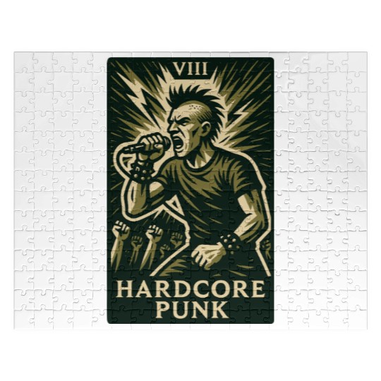 Hardcore Punk (Card VIII) Jigsaw Puzzles