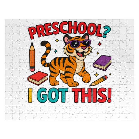 Tiger Cub Jigsaw Puzzles – Preschool I Got This School Jigsaw Puzzles