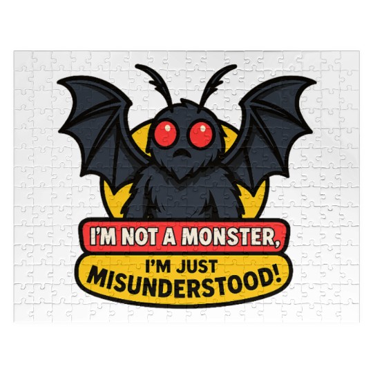 Misunderstood Mothman Jigsaw Puzzles