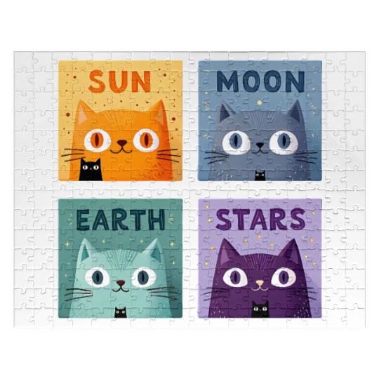 Funny Cat Jigsaw Puzzles | Retro Cat Meme Jigsaw Puzzles