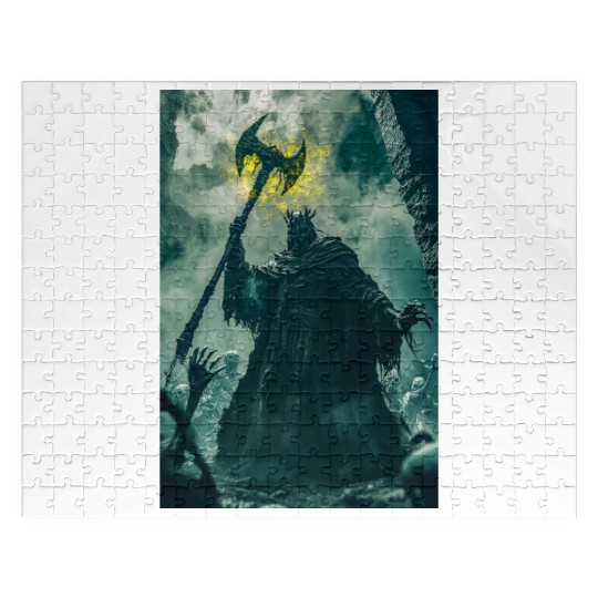 Dark Necromancer Rises Jigsaw Puzzles