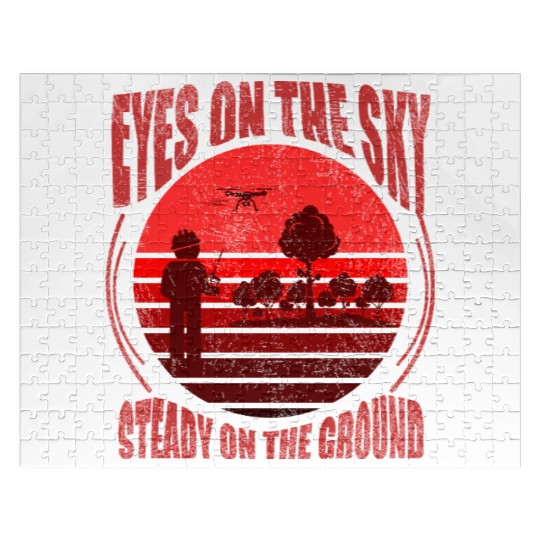 EYES ON THE SKY, MAP DRONE Jigsaw Puzzles