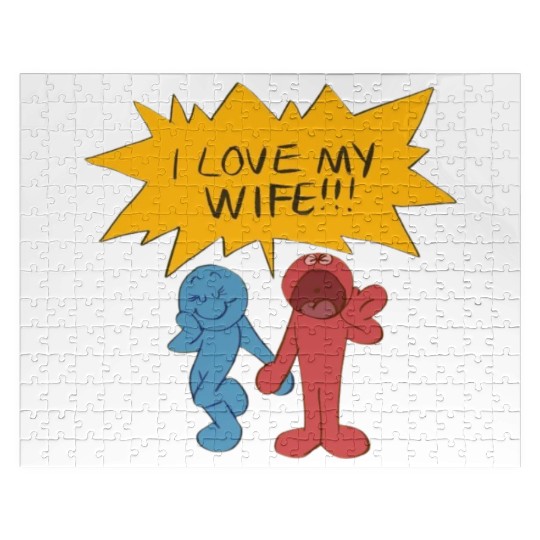 I love my wife Jigsaw Puzzles