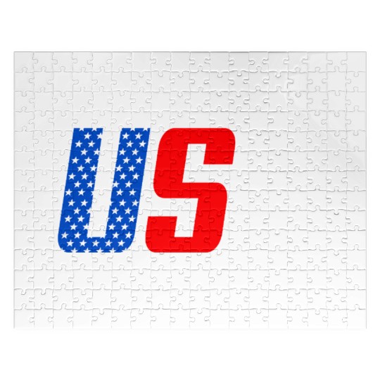 Stars and Stripes USA Flag Design Jigsaw Puzzles