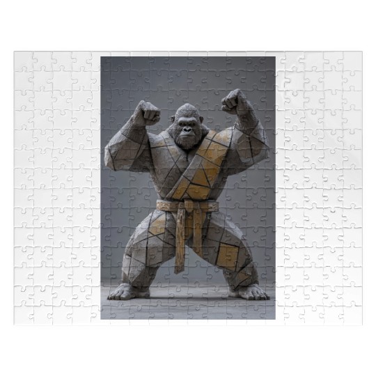 Sumo Gorilla Warrior Jigsaw Puzzles