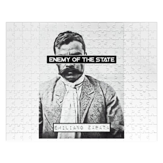 Emiliano Zapata (EOTS) (B&W) Jigsaw Puzzles
