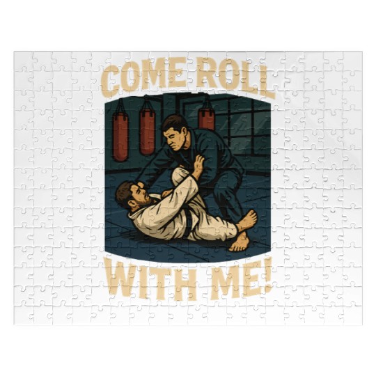 Come Roll With Me – Brazilian Jiu-Jitsu Jigsaw Puzzles