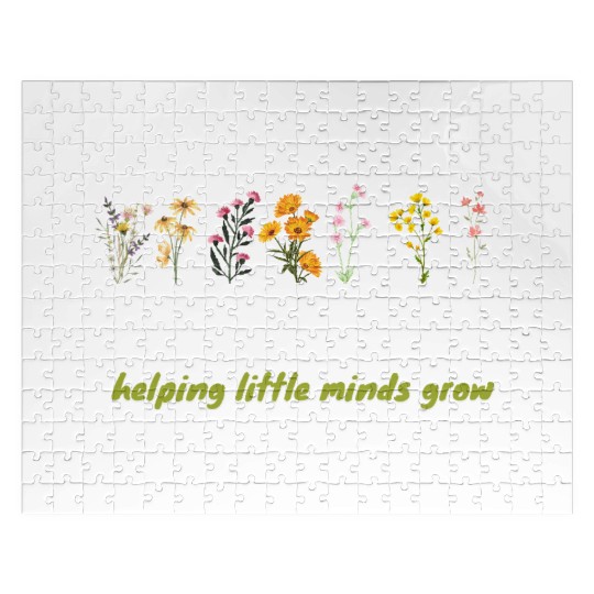 Teacher Jigsaw Puzzles Wildflower Teacher Jigsaw Puzzles, Teacher