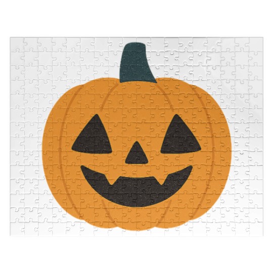 Festive Pumpkin Jack-o'-Lantern Design Jigsaw Puzzles