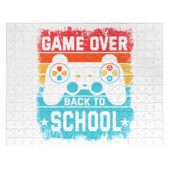 Game Over Back to School Jigsaw Puzzles – Retro Gamer