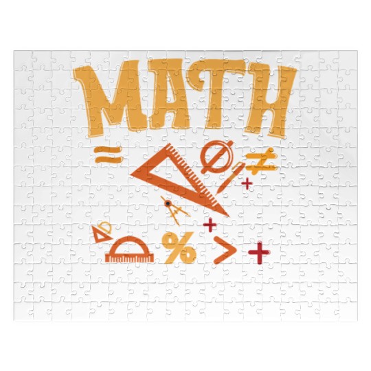 Mathematician Math Teacher Imaginary Friends Jigsaw Puzzles