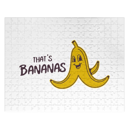 Whimsical That's Banana Character Jigsaw Puzzles