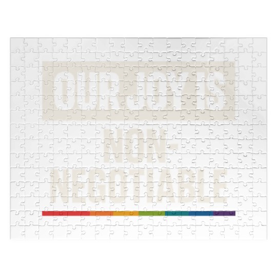 Queer Pride Queer Joy LGBTQ+ Affirmation Trans Jigsaw Puzzles