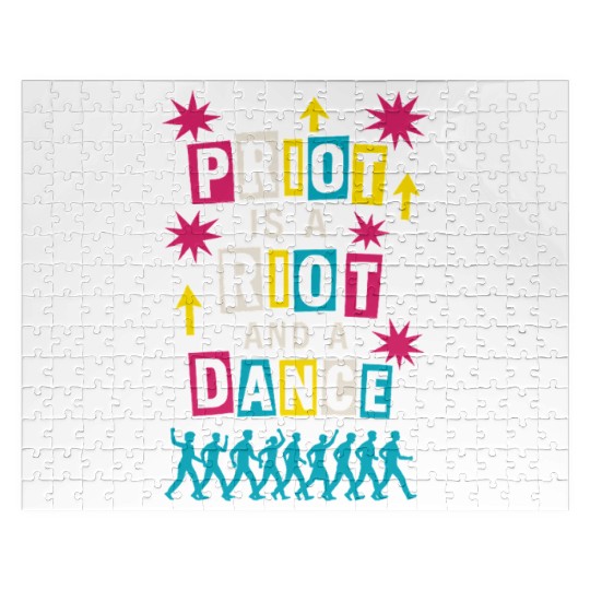 Queer Pride Queer Joy LGBTQ+ Affirmation Trans Jigsaw Puzzles