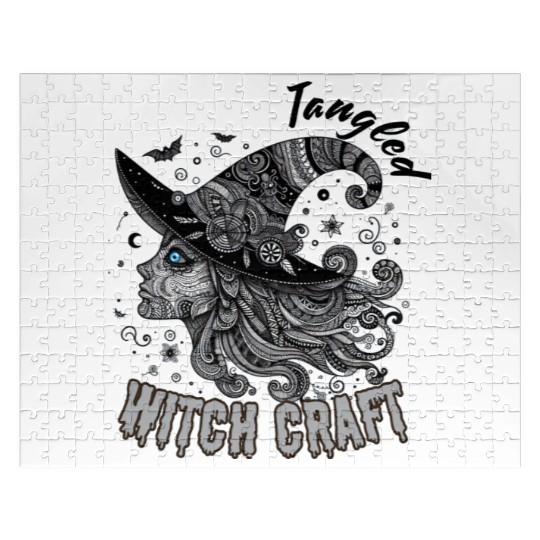 Tangled-in-Witchcraft–Halloween-Art-in-Enchanted Jigsaw Puzzles