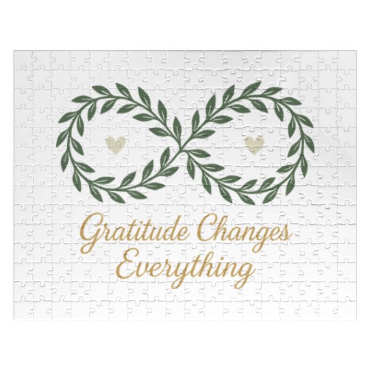 Gratitude Mindfulness Positive Affirmation Daily Jigsaw Puzzles