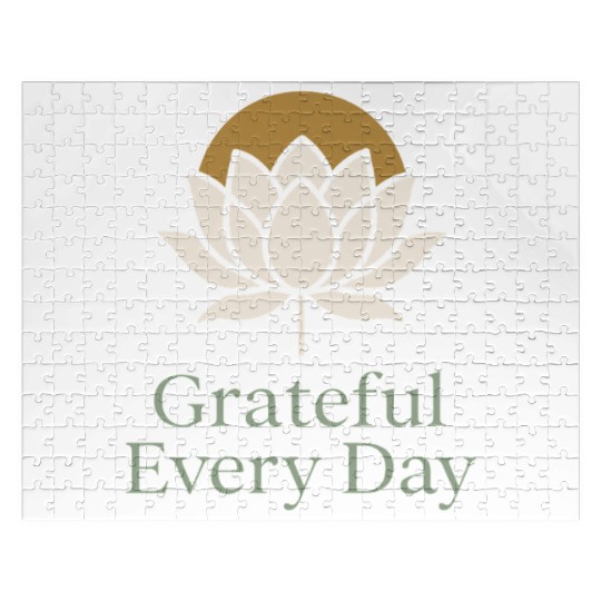 Gratitude Mindfulness Positive Affirmation Daily Jigsaw Puzzles