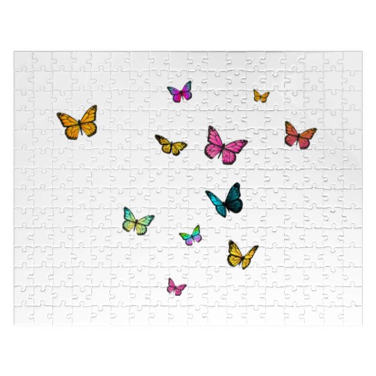 MARIKA - beautiful girl name with cute butterflies Jigsaw Puzzles