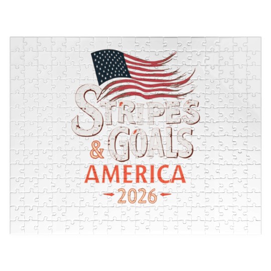 Stars, Stripes & Goals – USA Soccer World Cup 2026 Jigsaw Puzzles