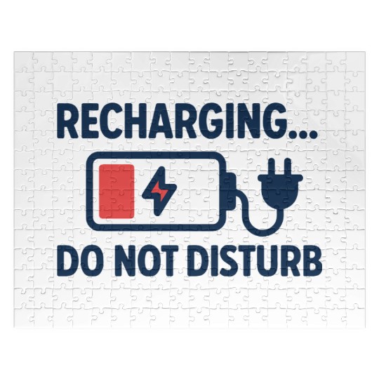Recharging Do Not Disturb - Introvert	 Jigsaw Puzzles