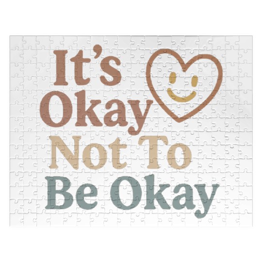 Comforting Heartfelt Affirmation Design Jigsaw Puzzles