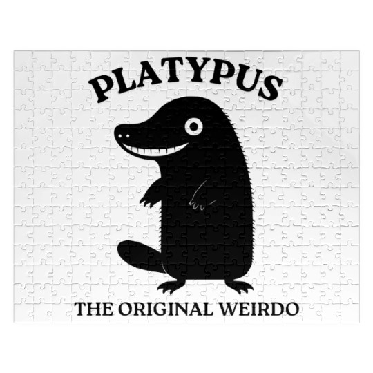 Funny Platypus - The Original Weirdo Design Jigsaw Puzzles