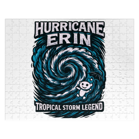 Hurricane Erin Tropical Storm Legend Jigsaw Puzzles