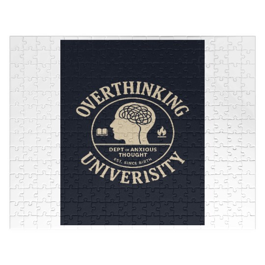 Overthinking University Design Jigsaw Puzzles