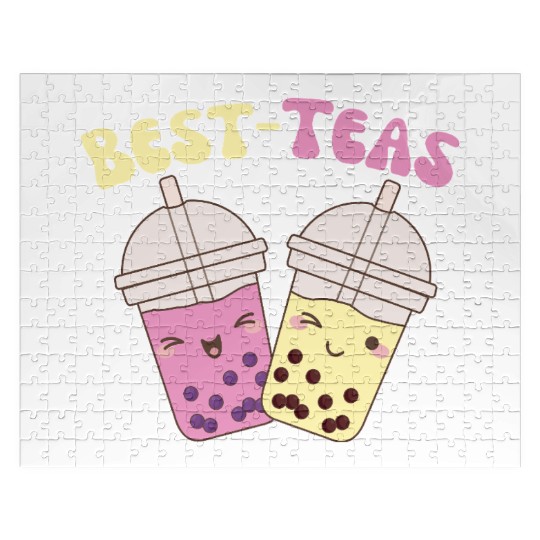 Best-Teas Cute Kawaii Bubble Tea Boba Tea Jigsaw Puzzles