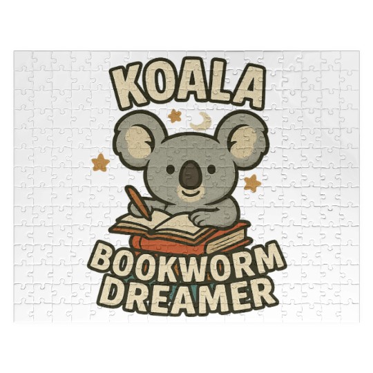 Koala Bookworm Dreamer Jigsaw Puzzles
