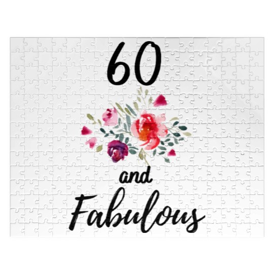 60th Birthday Jigsaw Puzzles