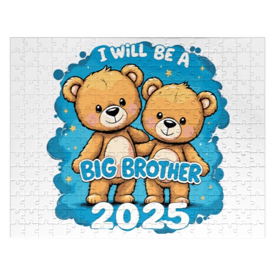 I Will Be Big Brother 2025 Teddy Bear Jigsaw Puzzles