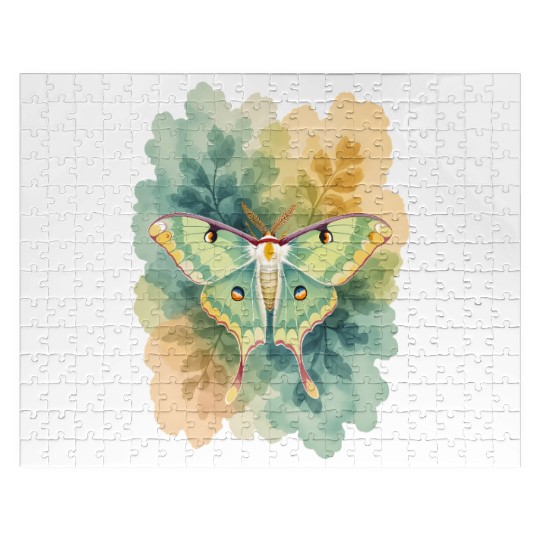 Vivid Papilio Butterfly with Floral Background Jigsaw Puzzles