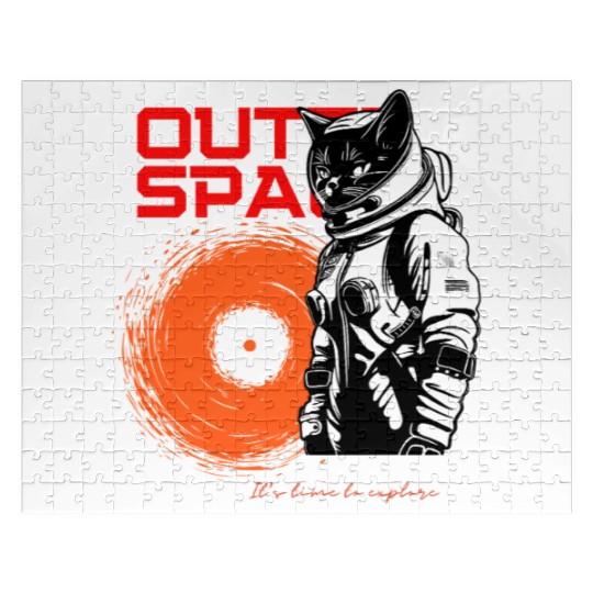 Space Cat Astronaut Adventure Jigsaw Puzzles