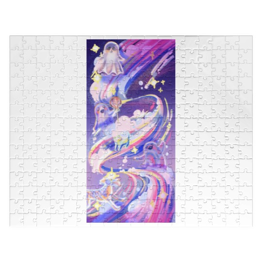 Galaxy Ghost Jigsaw Puzzles