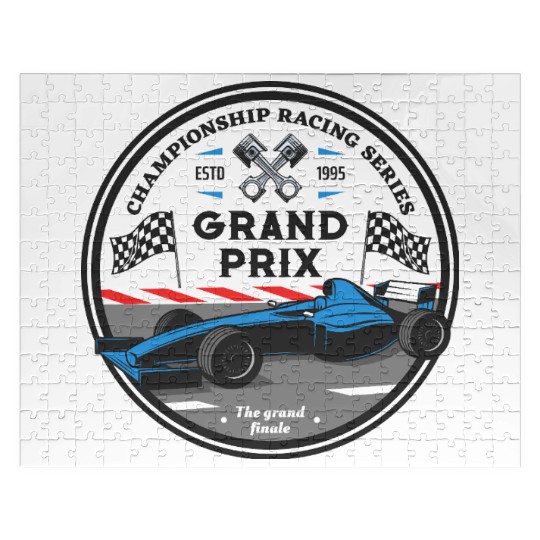 Racing Grand Prix Circle 1995 Jigsaw Puzzles